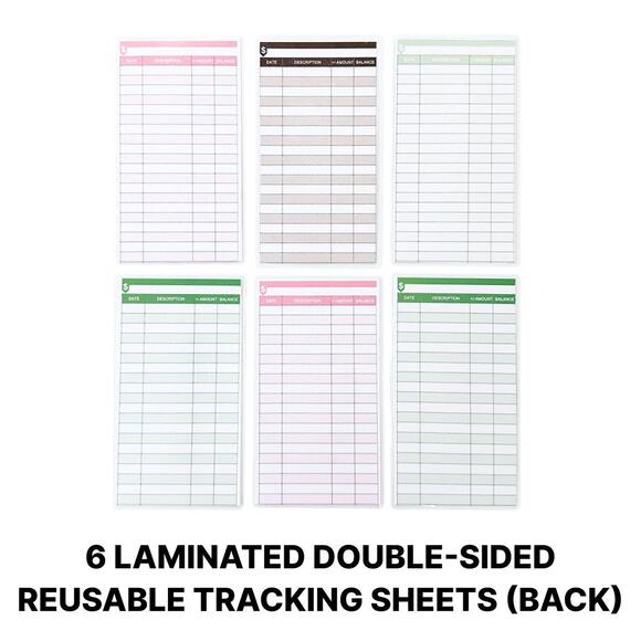 Budget Binder, Cash Envelope System, Money Binder, A6 Cash Binder Tracking Sheet - Picture 8 of 8